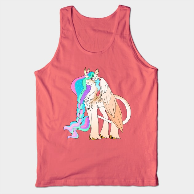 Sky Glance Celestia Tank Top by MischievousArtist